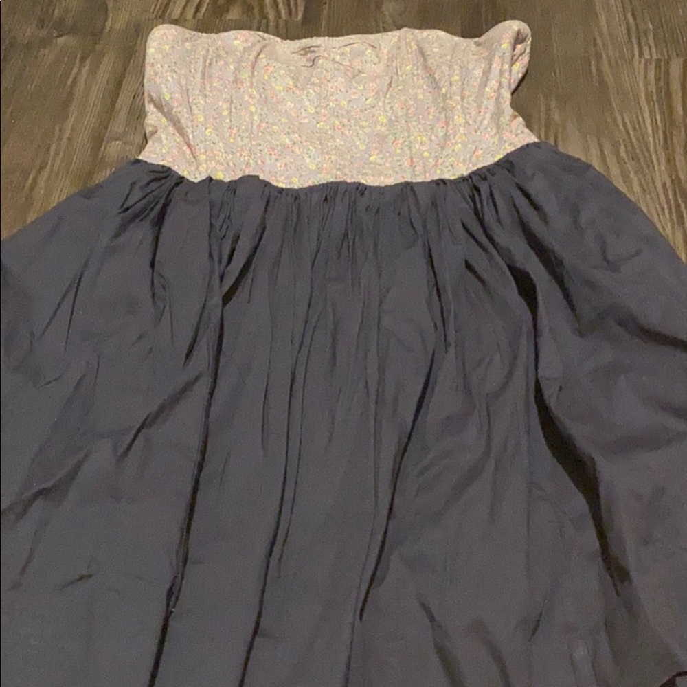 Corset top floral dress